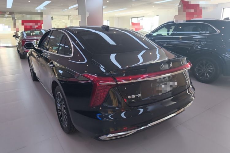 Used Hongqi H5 2025 2.0T Automatic Flag Edition – 500 000 Units Commemorative Version Rear Left 45 Deg