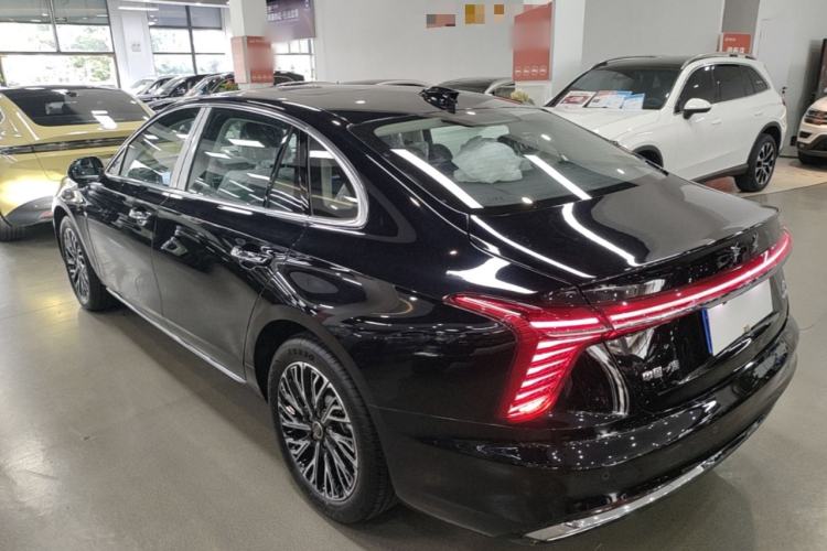 Used Hongqi H5 2025 2.0T Automatic Flag Edition – 500 000 Units Commemorative Version Rear Left 45 Deg