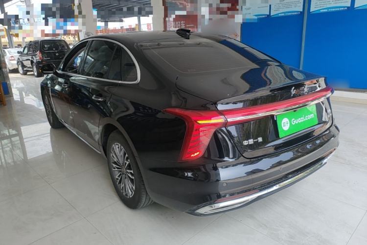 Used Hongqi H5 2025 1.5T DCT Qiyun 500 000th Unit Commemorative Edition Rear Left 45 Deg