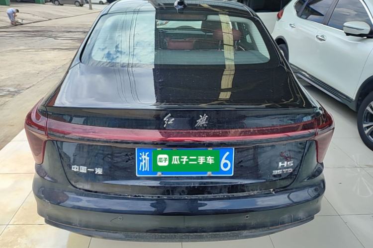 Used Hongqi H5 2025 Model 1.5T DCT Xuan Ying 2 Million Units Commemorative Edition Rear