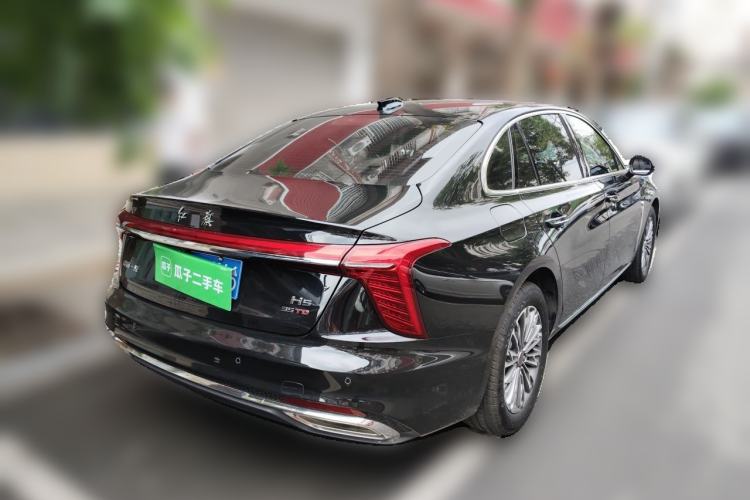 Used Hongqi H5 2025 1.5T DCT Qiyun 500 000th Unit Commemorative Edition Rear Right 45 Deg