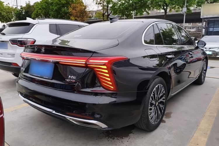Used Hongqi H5 2025 2.0T Automatic Flag Edition – 500 000 Units Commemorative Version Rear Right 45 Deg
