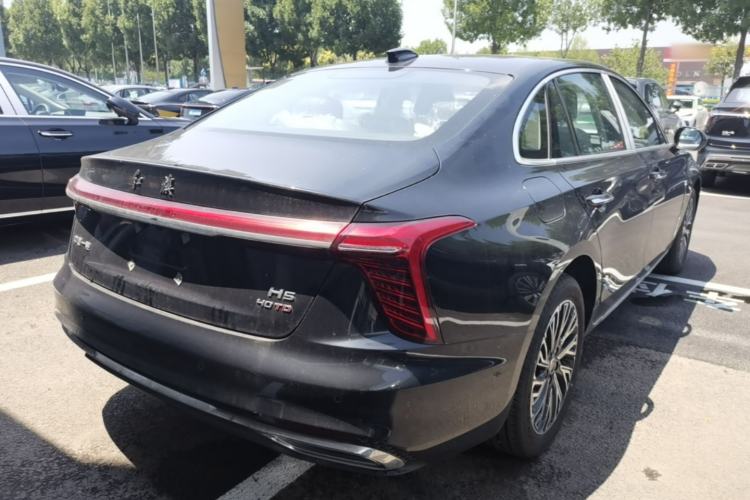 Used Hongqi H5 2025 2.0T Automatic Flag Edition – 500 000 Units Commemorative Version Rear Right 45 Deg