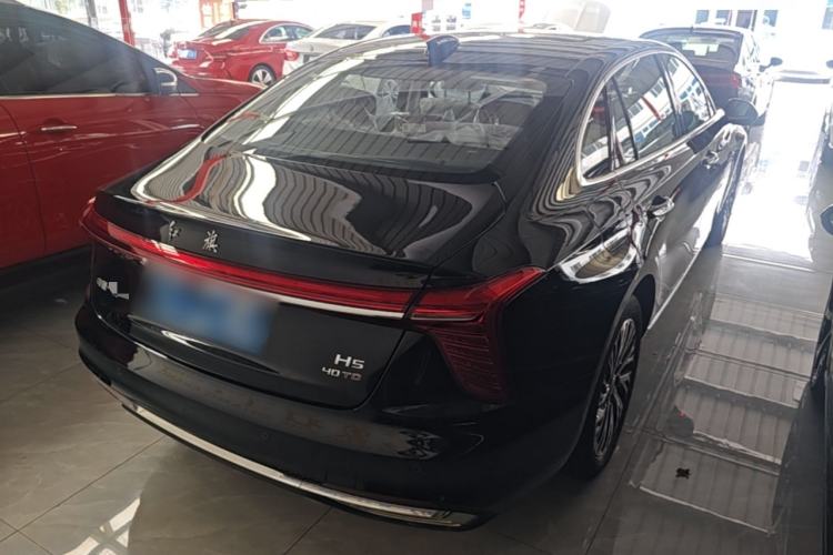 Used Hongqi H5 2025 2.0T Automatic Flag Edition – 500 000 Units Commemorative Version Rear Right 45 Deg