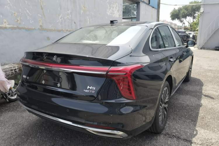 Used Hongqi H5 2025 2.0T Automatic Flag Edition – 500 000 Units Commemorative Version Rear Right 45 Deg