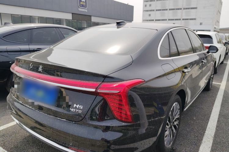 Used Hongqi H5 2025 2.0T Automatic Flag Edition – 500 000 Units Commemorative Version Rear Right 45 Deg