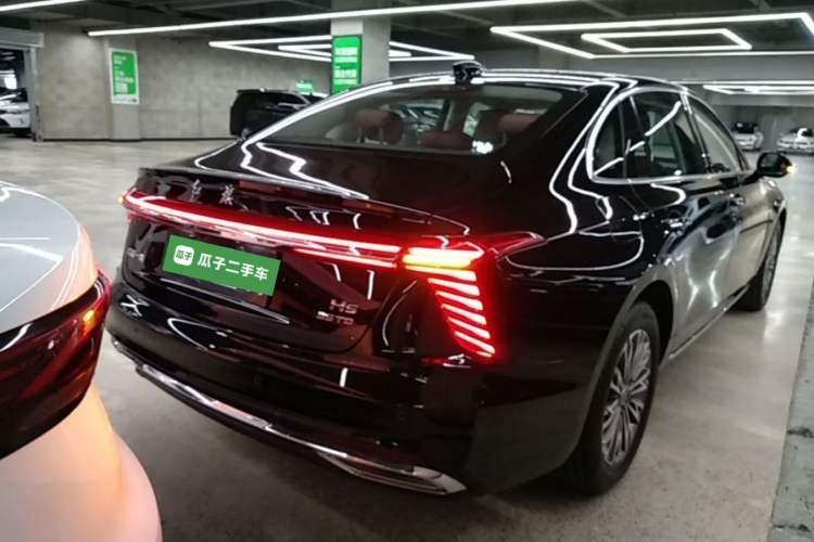 Used Hongqi H5 2025 1.5T DCT Qiyun 500 000th Unit Commemorative Edition Rear Right 45 Deg