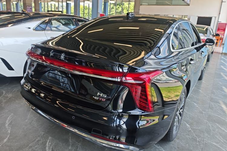 Used Hongqi H5 2025 2.0T Automatic Flag Edition – 500 000 Units Commemorative Version Rear Right 45 Deg