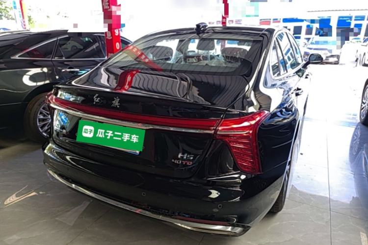 Used Hongqi H5 2025 2.0T Automatic Flag Edition – 500 000 Units Commemorative Version Rear Right 45 Deg
