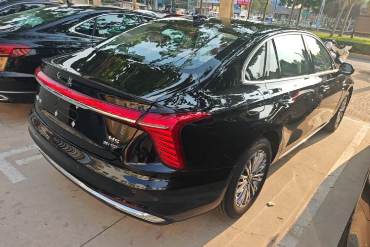 Used Hongqi H5 2025 1.5T DCT Qiyun 500 000th Unit Commemorative Edition Rear Right 45 Deg