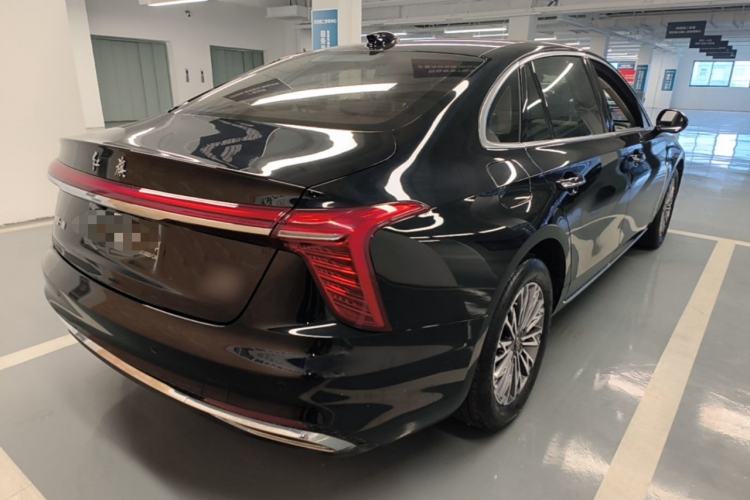 Used Hongqi H5 2025 1.5T DCT Qiyun 500 000th Unit Commemorative Edition Rear Right 45 Deg