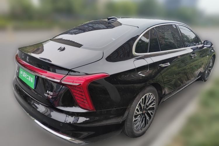 Used Hongqi H5 2025 2.0T Automatic Flag Edition – 500 000 Units Commemorative Version Rear Right 45 Deg