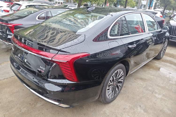 Used Hongqi H5 2025 2.0T Automatic Flag Edition – 500 000 Units Commemorative Version Rear Right 45 Deg