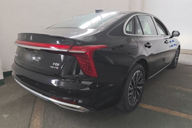 Used Hongqi H5 2025 2.0T Automatic Flag Edition – 500 000 Units Commemorative Version Rear Right 45 Deg