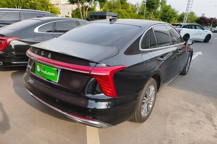 Used Hongqi H5 2025 1.5T DCT Qiyun 500 000th Unit Commemorative Edition Rear Right 45 Deg