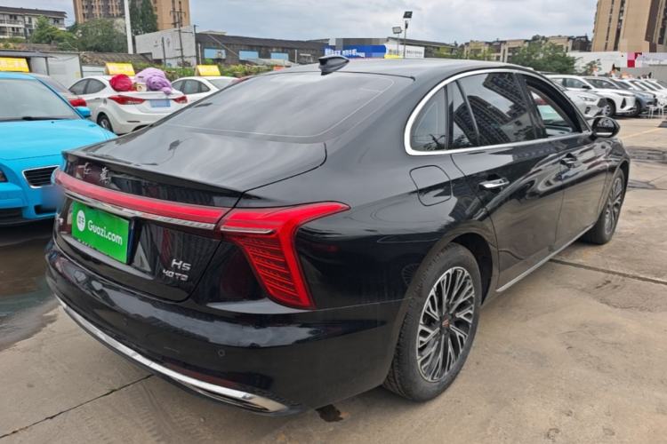 Used Hongqi H5 2025 2.0T Automatic Flag Edition – 500 000 Units Commemorative Version Rear Right 45 Deg