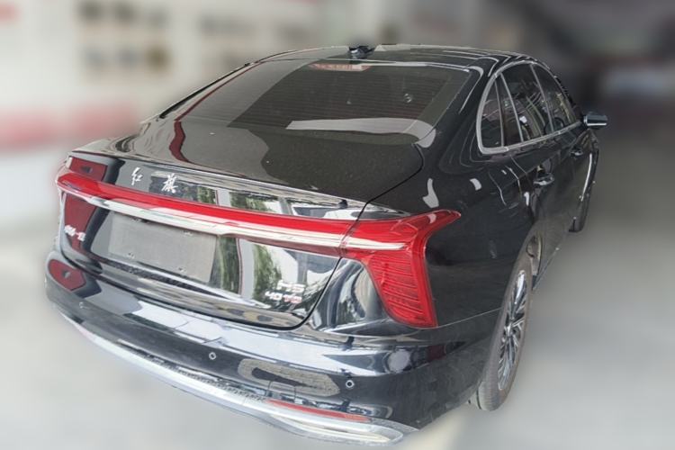 Used Hongqi H5 2025 2.0T Automatic Flag Edition – 500 000 Units Commemorative Version Rear Right 45 Deg