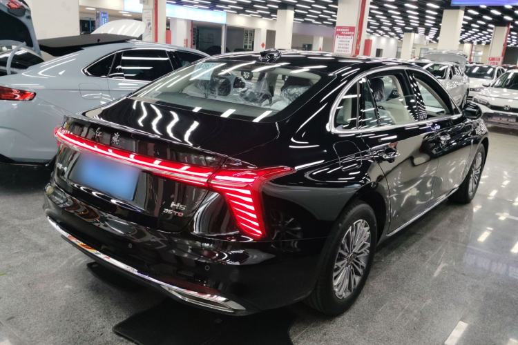 Used Hongqi H5 2025 1.5T DCT Qiyun 500 000th Unit Commemorative Edition Rear Right 45 Deg