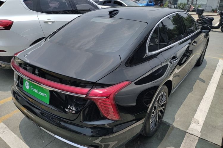Used Hongqi H5 2025 2.0T Automatic Flag Edition – 500 000 Units Commemorative Version Rear Right 45 Deg