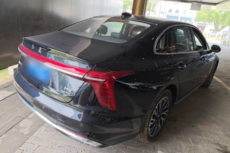 Used Hongqi H5 2025 2.0T Automatic Flag Edition – 500 000 Units Commemorative Version Rear Right 45 Deg