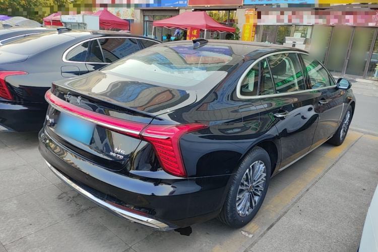 Used Hongqi H5 2025 1.5T DCT Qiyun 500 000th Unit Commemorative Edition Rear Right 45 Deg