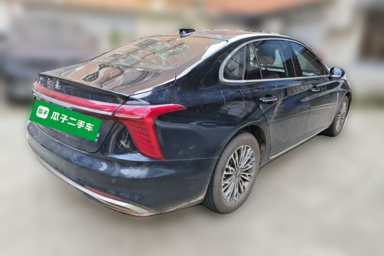 Used Hongqi H5 2025 1.5T DCT Qiyun 500 000th Unit Commemorative Edition Rear Right 45 Deg