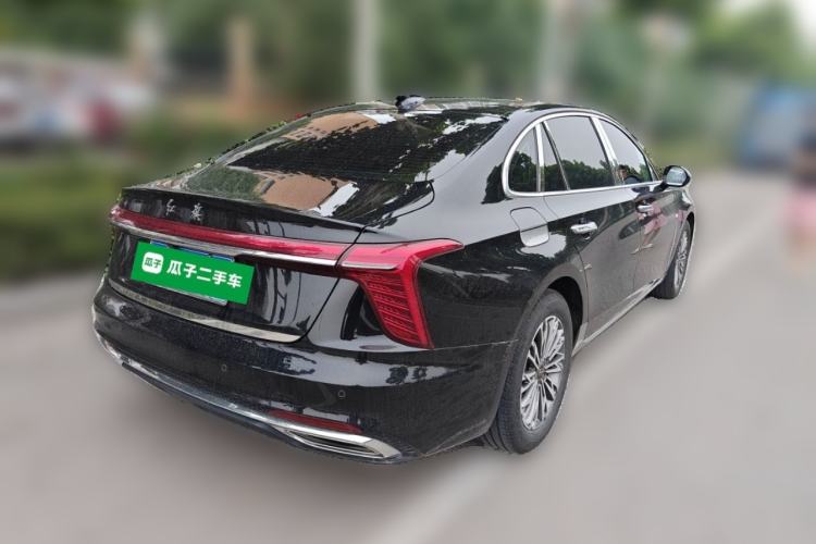 Used Hongqi H5 2025 1.5T DCT Qiyun 500 000th Unit Commemorative Edition Rear Right 45 Deg