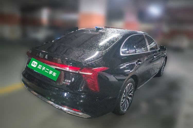 Used Hongqi H5 2025 2.0T Automatic Flag Edition – 500 000 Units Commemorative Version Rear Right 45 Deg