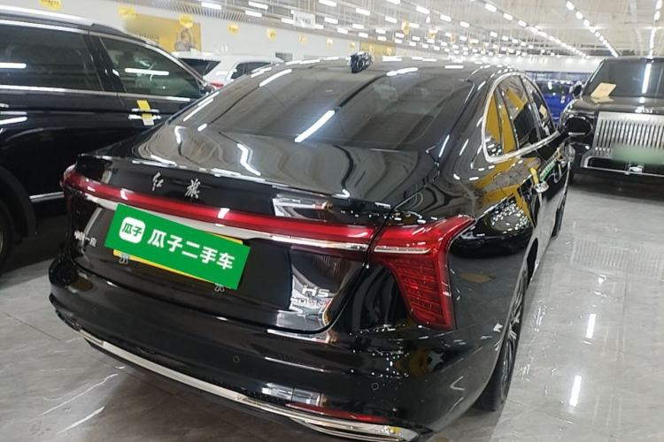 Used Hongqi H5 2025 2.0T Automatic Flag Edition – 500 000 Units Commemorative Version Rear Right 45 Deg