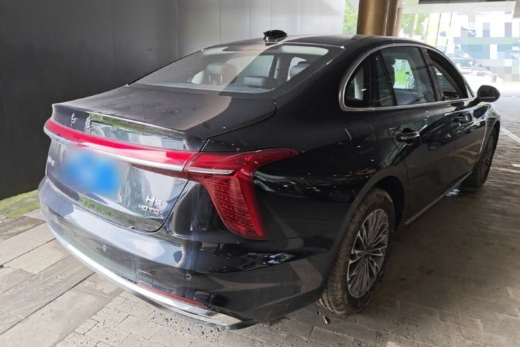 Used Hongqi H5 2025 2.0T Automatic Flagship 500 000th Unit Anniversary Edition Rear Right 45 Deg