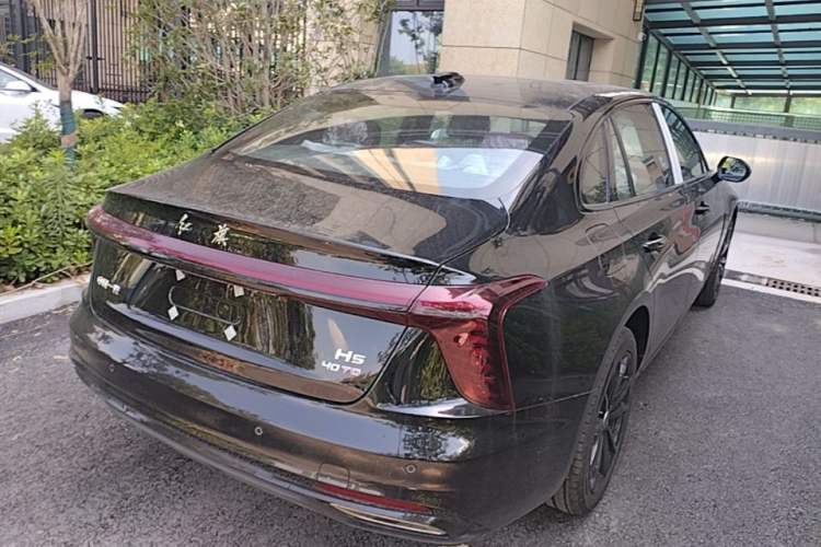 Used Hongqi H5 2025 2.0T Automatic Xuan Ying Edition Rear Right 45 Deg