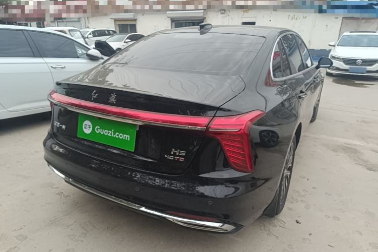 Used Hongqi H5 2025 2.0T Automatic Flag Edition – 500 000 Units Commemorative Version Rear Right 45 Deg