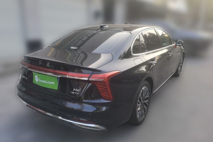 Used Hongqi H5 2025 2.0T Automatic Flag Edition – 500 000 Units Commemorative Version Rear Right 45 Deg