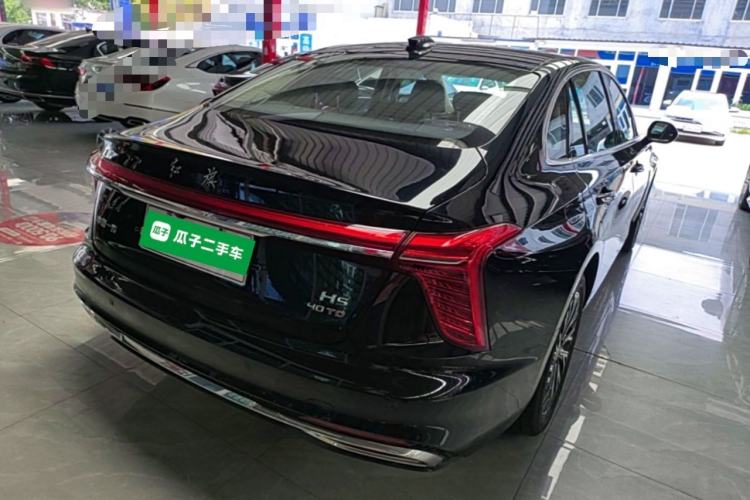 Used Hongqi H5 2025 2.0T Automatic Flag Edition – 500 000 Units Commemorative Version Rear Right 45 Deg