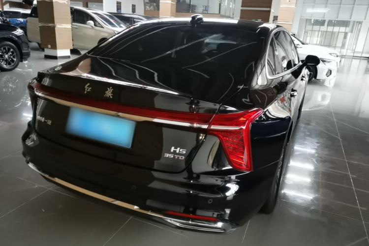 Used Hongqi H5 2025 1.5T DCT Qiyun 500 000th Unit Commemorative Edition Rear Right 45 Deg