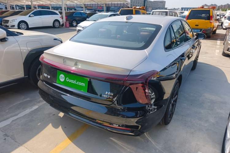 Used Hongqi H5 2025 2.0T Automatic Xuan Ying Edition Rear Right 45 Deg