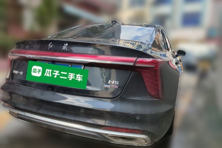 Used Hongqi H5 2025 1.5T DCT Qiyun 500 000th Unit Commemorative Edition Rear Right 45 Deg