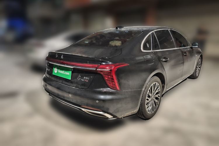 Used Hongqi H5 2025 2.0T Automatic Flag Edition – 500 000 Units Commemorative Version Rear Right 45 Deg