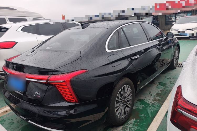 Used Hongqi H5 2025 1.5T DCT Qiyun 500 000th Unit Commemorative Edition Rear Right 45 Deg