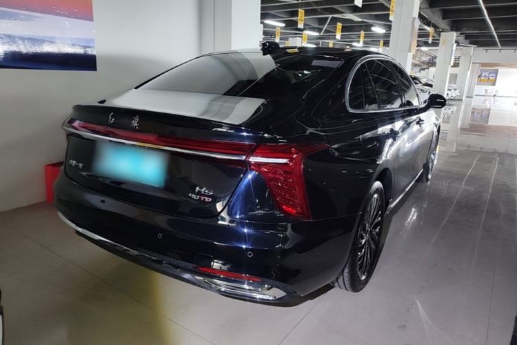 Used Hongqi H5 2025 2.0T Automatic Flag Edition – 500 000 Units Commemorative Version Rear Right 45 Deg