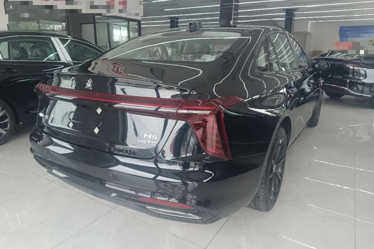 Used Hongqi H5 2025 Model 2.0T Automatic Xuan Ying 2 Million Units Commemorative Edition Rear Right 45 Deg
