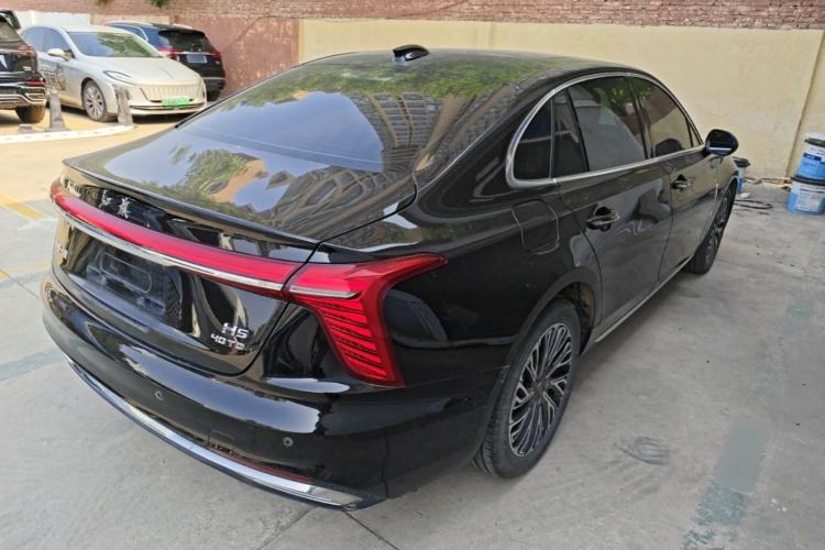 Used Hongqi H5 2025 2.0T Automatic Flag Edition – 500 000 Units Commemorative Version Rear Right 45 Deg