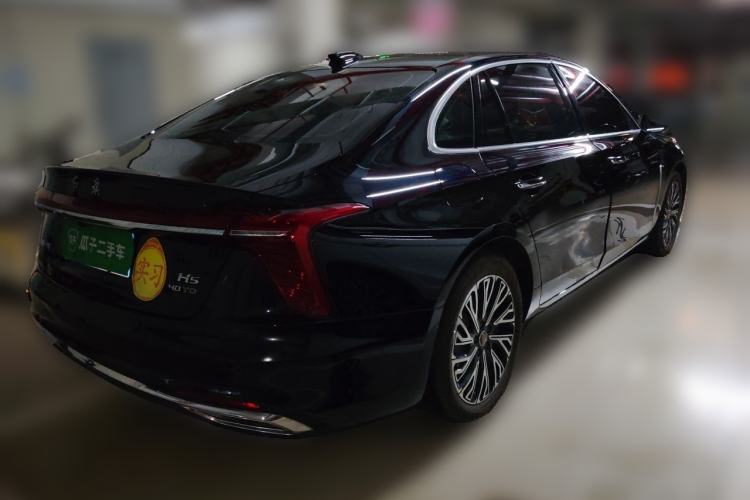 Used Hongqi H5 2025 2.0T Automatic Flag Edition – 500 000 Units Commemorative Version Rear Right 45 Deg