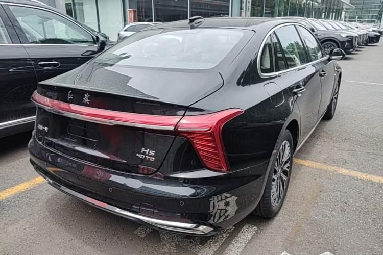 Used Hongqi H5 2025 2.0T Automatic Flag Edition – 500 000 Units Commemorative Version Rear Right 45 Deg
