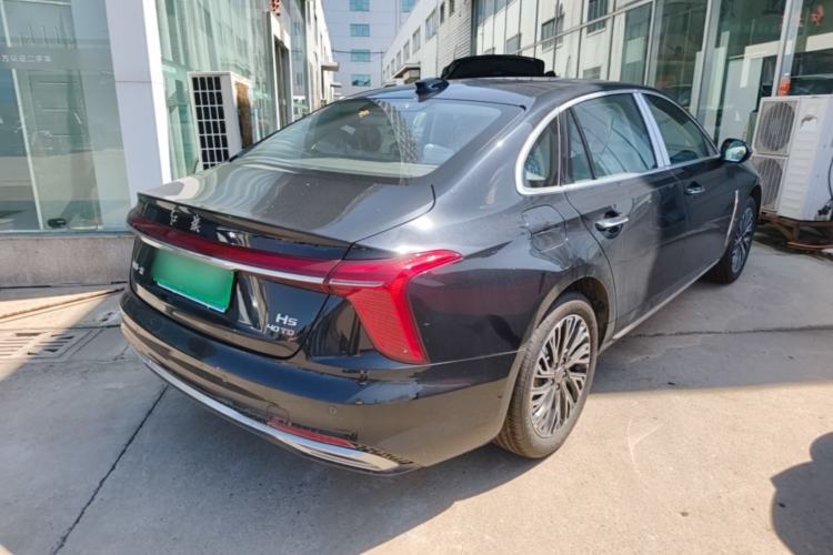 Used Hongqi H5 2025 2.0T Automatic Flag Edition – 500 000 Units Commemorative Version Rear Right 45 Deg
