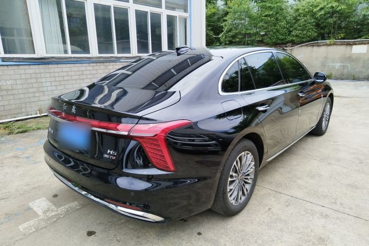 Used Hongqi H5 2025 1.5T DCT Qiyun 500 000th Unit Commemorative Edition Rear Right 45 Deg