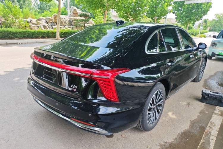 Used Hongqi H5 2025 2.0T Automatic Flag Edition – 500 000 Units Commemorative Version Rear Right 45 Deg