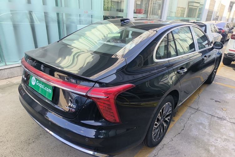 Used Hongqi H5 2025 2.0T Automatic Flag Edition – 500 000 Units Commemorative Version Rear Right 45 Deg