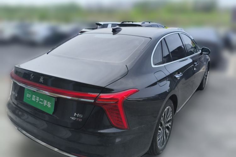 Used Hongqi H5 2025 2.0T Automatic Flag Edition – 500 000 Units Commemorative Version Rear Right 45 Deg