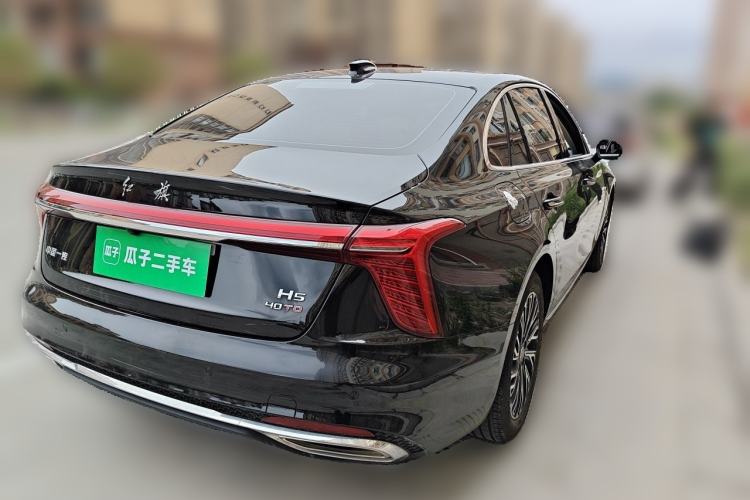Used Hongqi H5 2025 2.0T Automatic Flag Edition – 500 000 Units Commemorative Version Rear Right 45 Deg